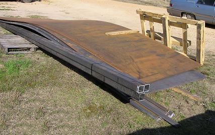 March 2010 steel delivery